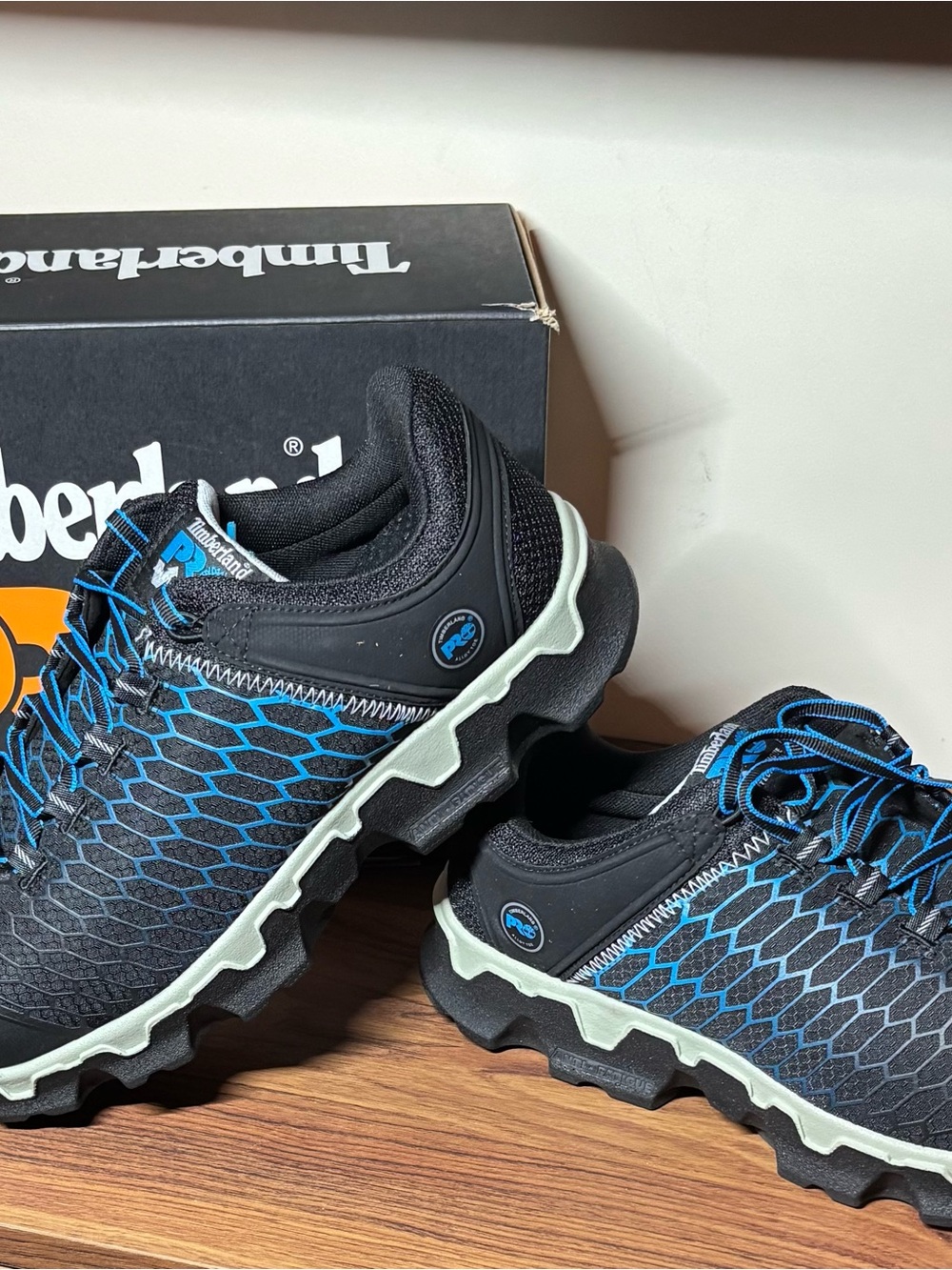 Timberland PRO Powertrain Sport Alloy Toe Work Shoes Men 10 Wide A1HRU001 NIB